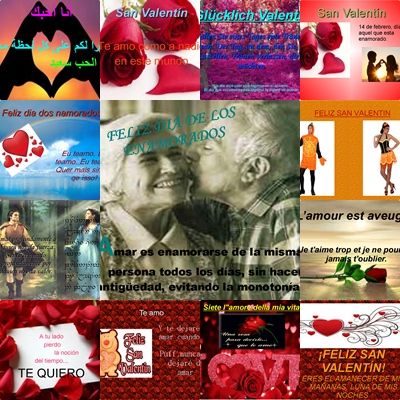 COLAGE SAN VALENTIN