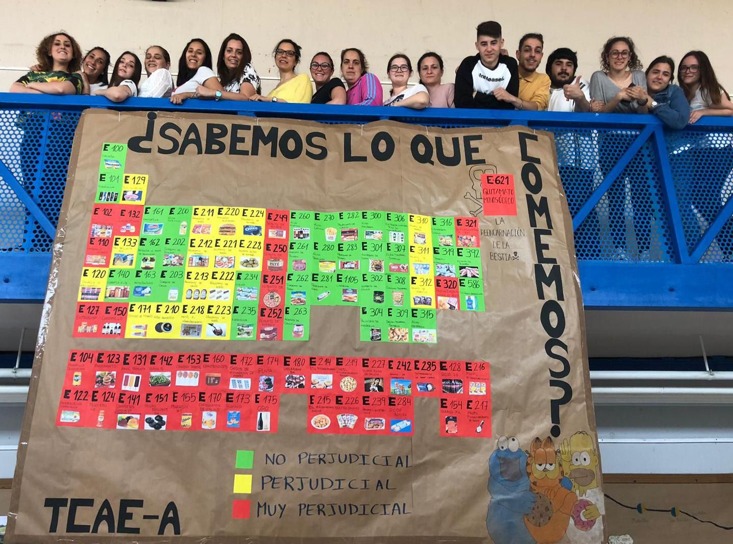 cartel aditivos TCAE